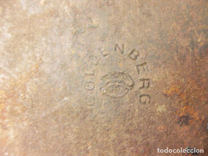 Antig&uuml;edades: ANTIGUA CUCHILLA DOBLE AJUSTABLE GOLDENBERG DE CEPILLO DE CARPINTERO - Foto 4