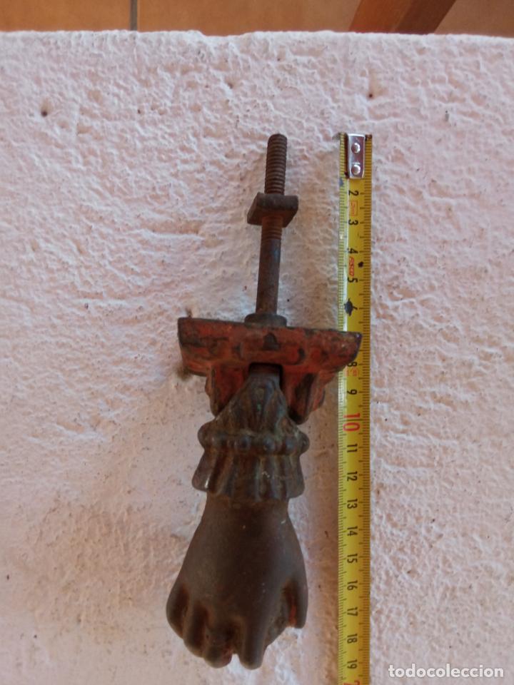 Antig&uuml;edades: ANTIGUA ALDABA LLAMADOR - Foto 3