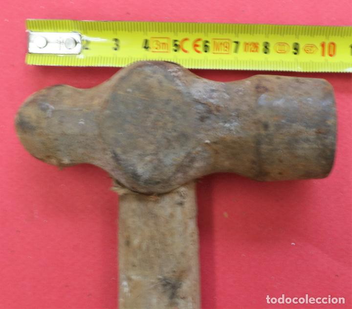 Antig&uuml;edades: VIEJO MARTILLO DE FORJA MANGO DE MADERA - Foto 1
