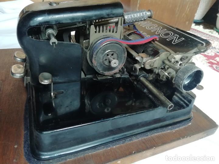 Antig&uuml;edades: Maquina de escribir AEG Mignon - Foto 5