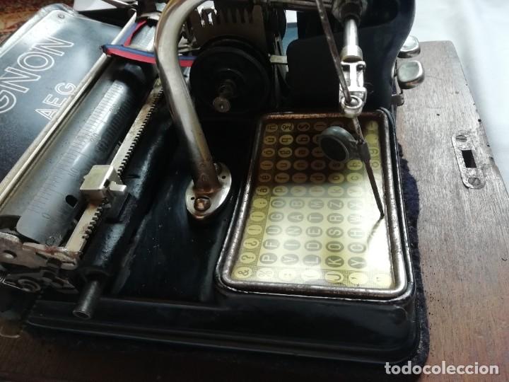 Antig&uuml;edades: Maquina de escribir AEG Mignon - Foto 6