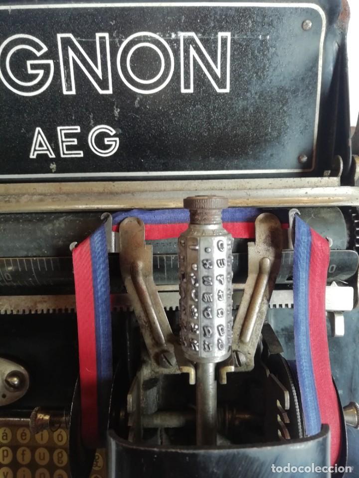 Antig&uuml;edades: Maquina de escribir AEG Mignon - Foto 7