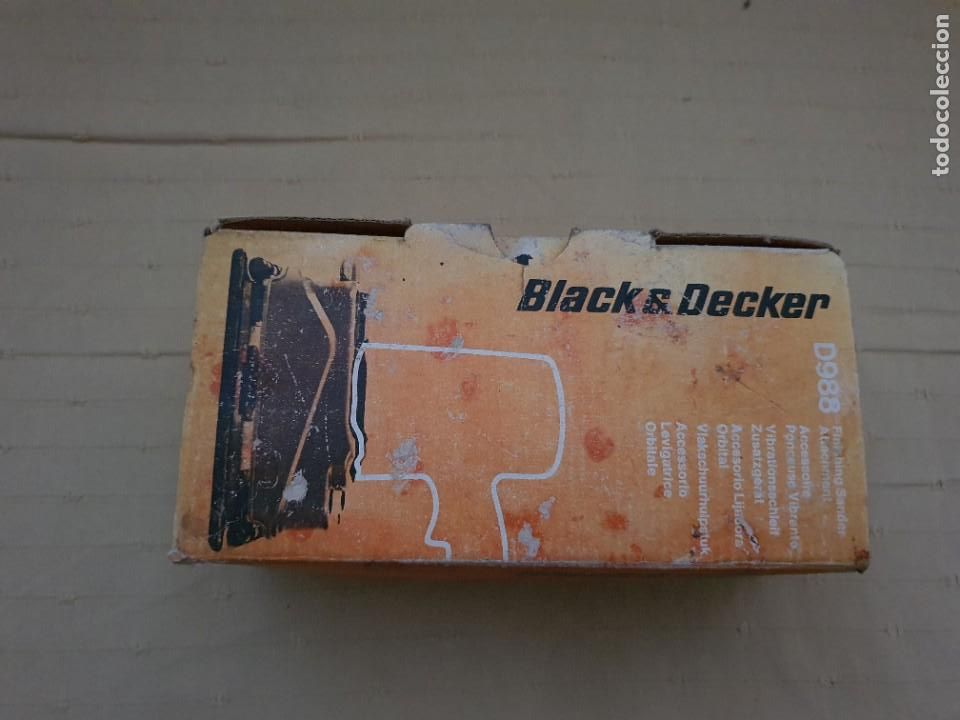 Antig&uuml;edades: LIJADORA BLACK & DECKER - Foto 5