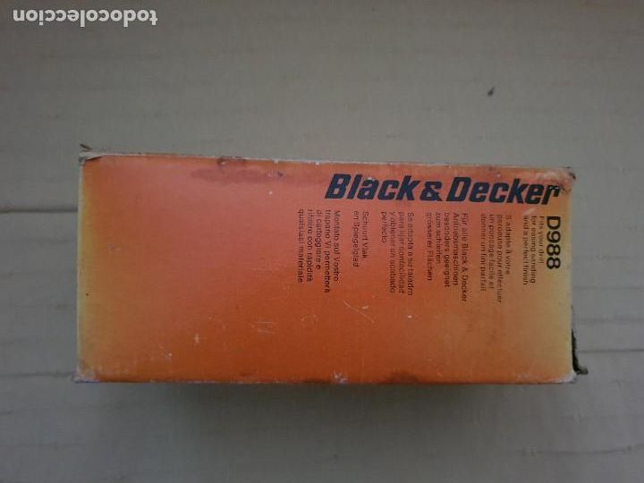Antig&uuml;edades: LIJADORA BLACK & DECKER - Foto 6