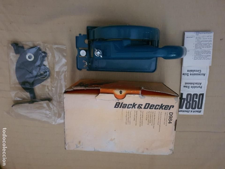 Antig&uuml;edades: SIERRA CIRCULAR BLACK & DECKER - Foto 2