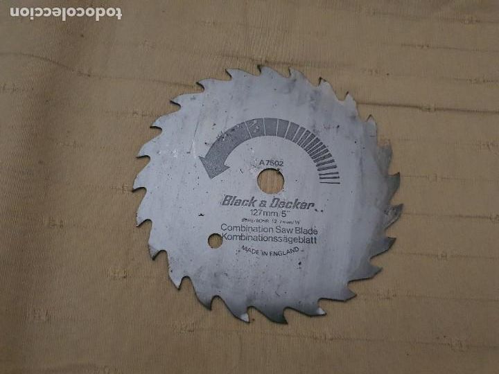 Antig&uuml;edades: SIERRA CIRCULAR BLACK & DECKER - Foto 4