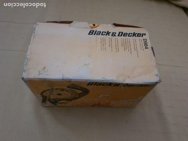 Antig&uuml;edades: SIERRA CIRCULAR BLACK & DECKER - Foto 5