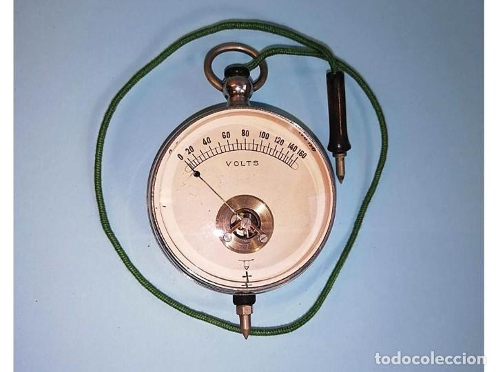 Antig&uuml;edades: VOLT&Iacute;METRO DE BOLSILLO CON FUNDA VBF1 - Foto 1