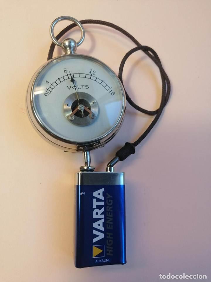 Antig&uuml;edades: VOLT&Iacute;METRO DE BOLSILLO CON SU ESTUCHE VBE1 - Foto 5
