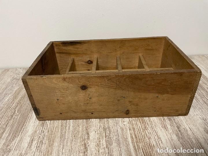 Antig&uuml;edades: CAJA O CAJON DE CARPINTERO PARA CLAVOS - Foto 5