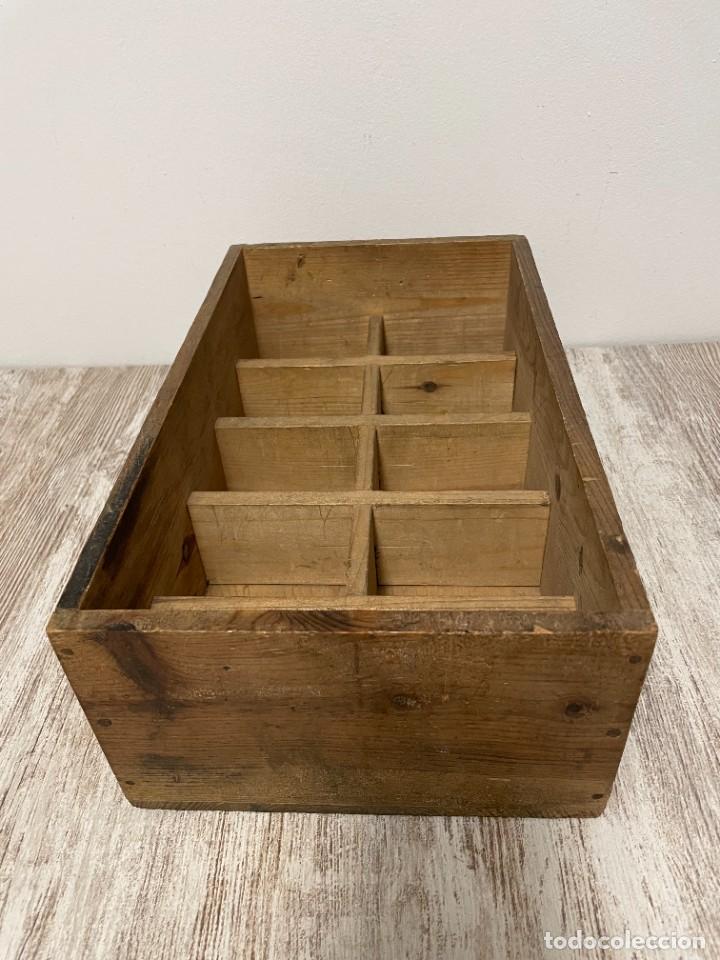 Antig&uuml;edades: CAJA O CAJON DE CARPINTERO PARA CLAVOS - Foto 6