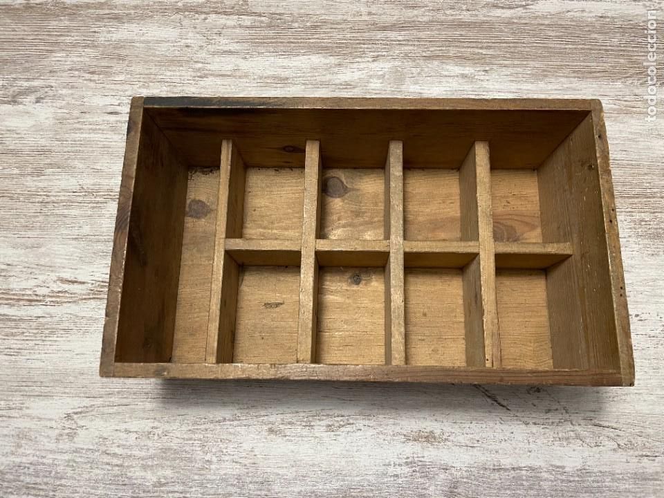Antig&uuml;edades: CAJA O CAJON DE CARPINTERO PARA CLAVOS - Foto 8