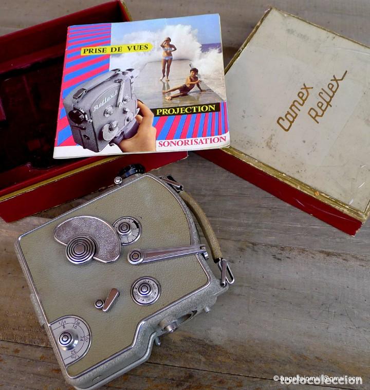 Antig&uuml;edades: Camex Ercsam Reflex. 8 mm cinec&aacute;mara a cuerda. - Foto 1