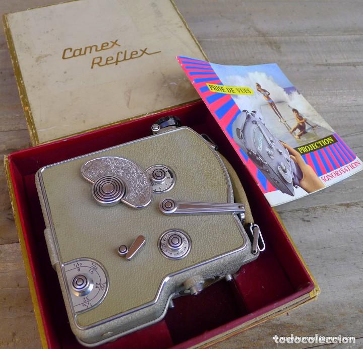 Antig&uuml;edades: Camex Ercsam Reflex. 8 mm cinec&aacute;mara a cuerda. - Foto 5