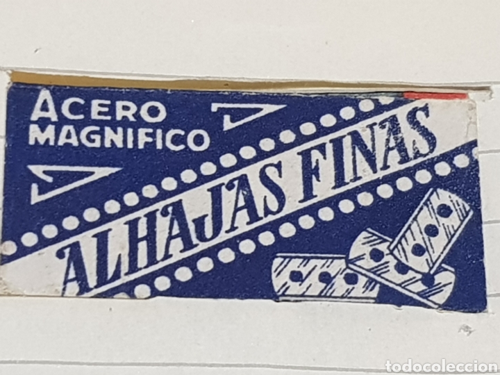 Antig&uuml;edades: Funda hoja de afeitar alhajas finas - Foto 1