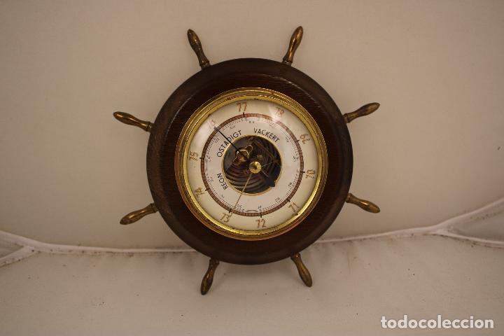 Antig&uuml;edades: barometro antiguo tim&oacute;n - Foto 4