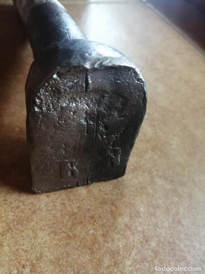 Antig&uuml;edades: Tornillo v&iacute;as ferrocarril, limpio. RN - Foto 2