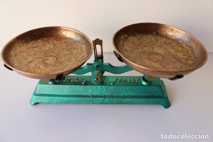 Antig&uuml;edades: balanza antigua simplex fza.10k. - Foto 3