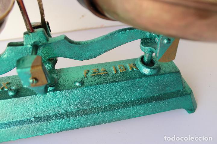 Antig&uuml;edades: balanza antigua simplex fza.10k. - Foto 4