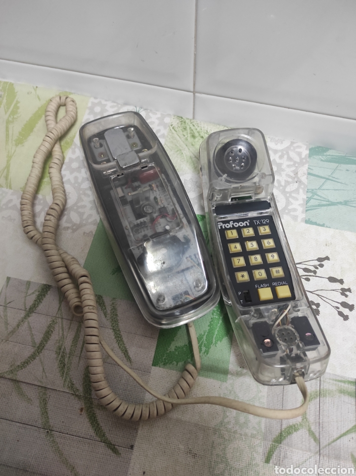 Tel&eacute;fonos: Tel&eacute;fono de g&oacute;ndola transparente - Foto 2