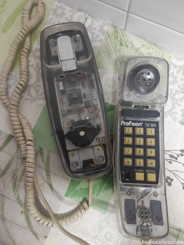 Tel&eacute;fonos: Tel&eacute;fono de g&oacute;ndola transparente - Foto 3