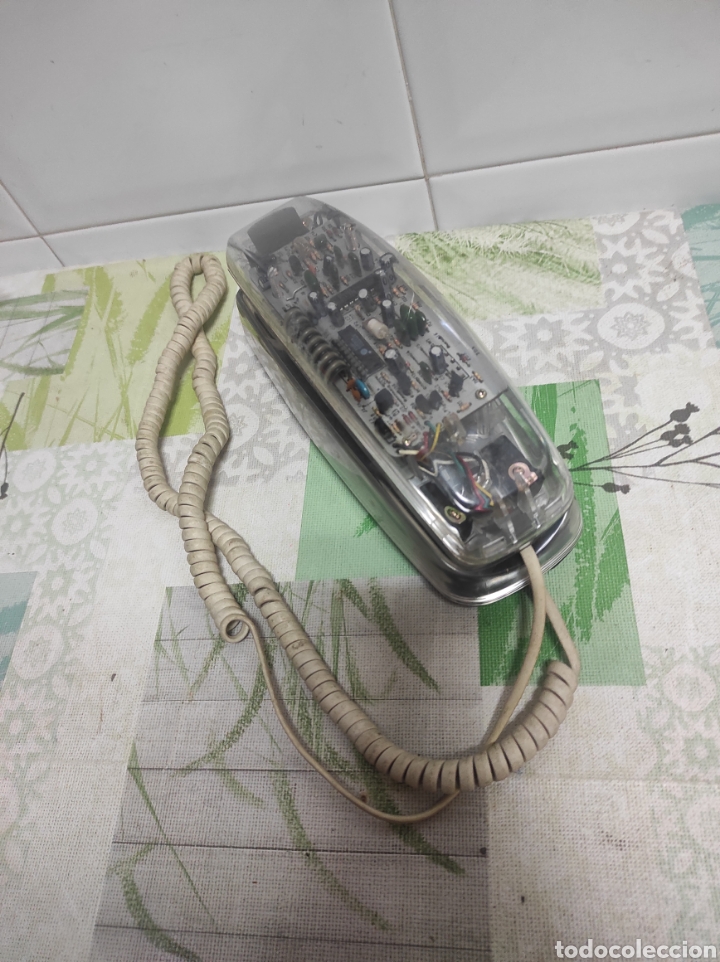 Tel&eacute;fonos: Tel&eacute;fono de g&oacute;ndola transparente - Foto 1