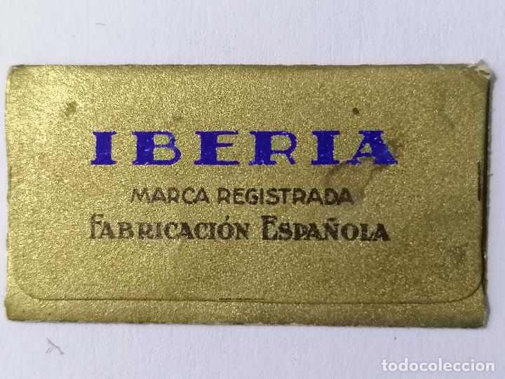 Antig&uuml;edades: HOJA DE AFEITAR IBERIA DE LUXE - Foto 2