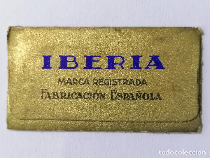 Antig&uuml;edades: HOJA DE AFEITAR IBERIA DE LUXE - Foto 2