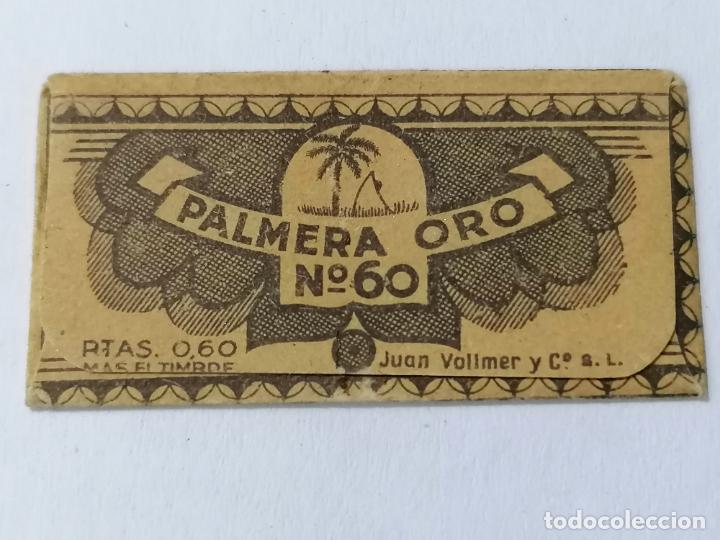 Antig&uuml;edades: HOJA DE AFEITAR PALMERA ORO, N&ordm; 60 - Foto 2