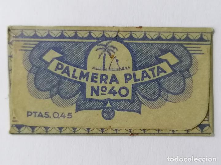 Antig&uuml;edades: HOJA DE AFEITAR PALMERA PLATA, N&ordm; 40 - Foto 2