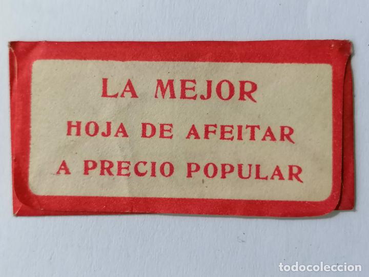 Antig&uuml;edades: HOJA DE AFEITAR SIRENA - Foto 2