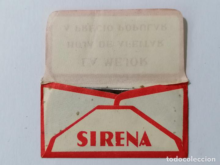 Antig&uuml;edades: HOJA DE AFEITAR SIRENA - Foto 3