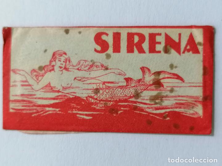 Antig&uuml;edades: HOJA DE AFEITAR SIRENA - Foto 1