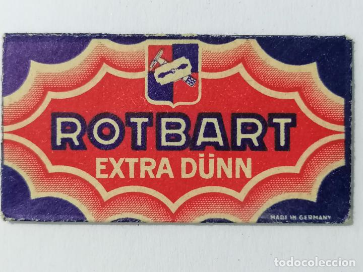 Antig&uuml;edades: HOJA DE AFEITAR ROTBART, EXTRA DUNN - Foto 1