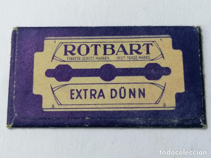 Antig&uuml;edades: HOJA DE AFEITAR ROTBART, EXTRA DUNN - Foto 2