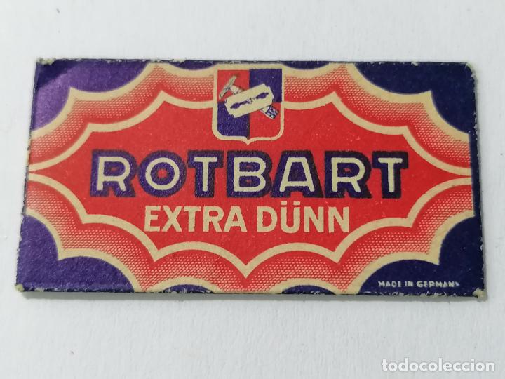 Antig&uuml;edades: HOJA DE AFEITAR ROTBART, EXTRA DUNN - Foto 1