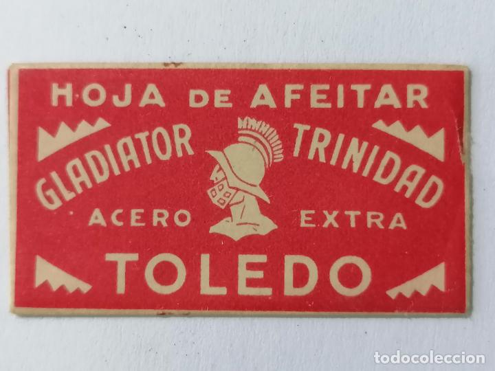 Antig&uuml;edades: HOJA DE AFEITAR GLADIATOR - TRINIDAD, TOLEDO - Foto 1