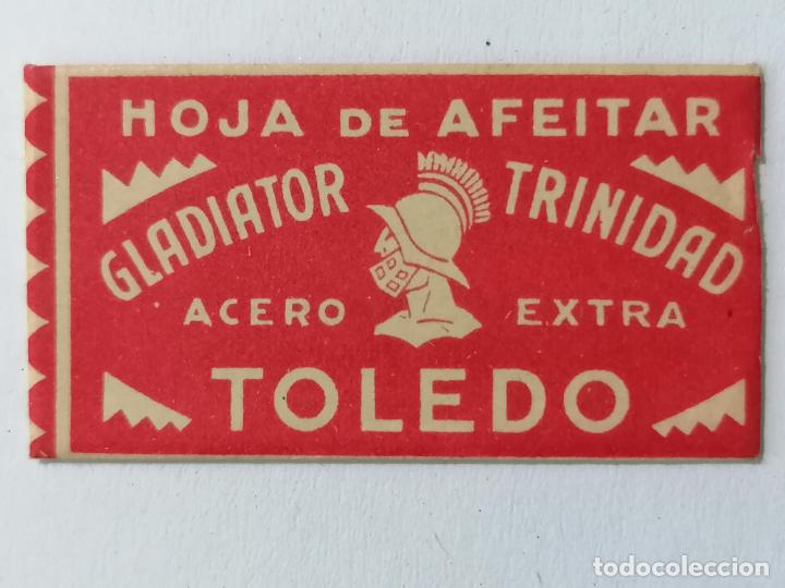 Antig&uuml;edades: HOJA DE AFEITAR GLADIATOR - TRINIDAD, TOLEDO - Foto 1