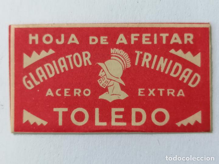 Antig&uuml;edades: HOJA DE AFEITAR GLADIATOR - TRINIDAD, TOLEDO - Foto 1