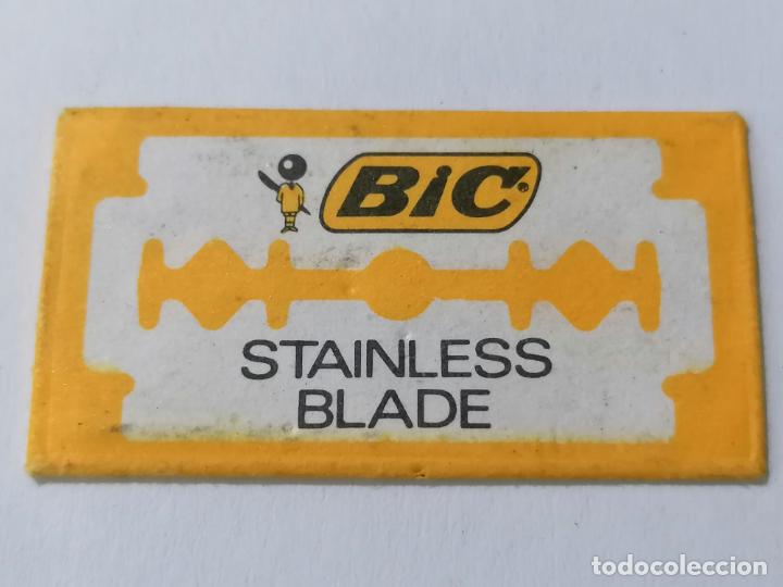 Antig&uuml;edades: HOJA DE AFEITAR BIC, STAINLESS BLADES - Foto 1