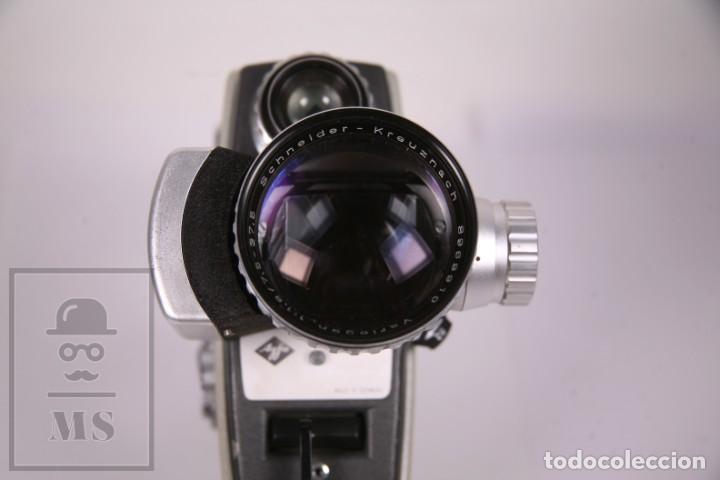 Antigüedades: Camará de Filmar 8mm Movex Reflex Agfa en Estuche Original - Vintage - Año 1968 - Foto 4 - 287837868