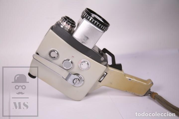 Antigüedades: Camará de Filmar 8mm Movex Reflex Agfa en Estuche Original - Vintage - Año 1968 - Foto 6 - 287837868