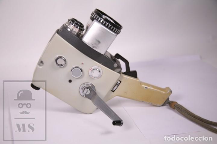 Antigüedades: Camará de Filmar 8mm Movex Reflex Agfa en Estuche Original - Vintage - Año 1968 - Foto 7 - 287837868