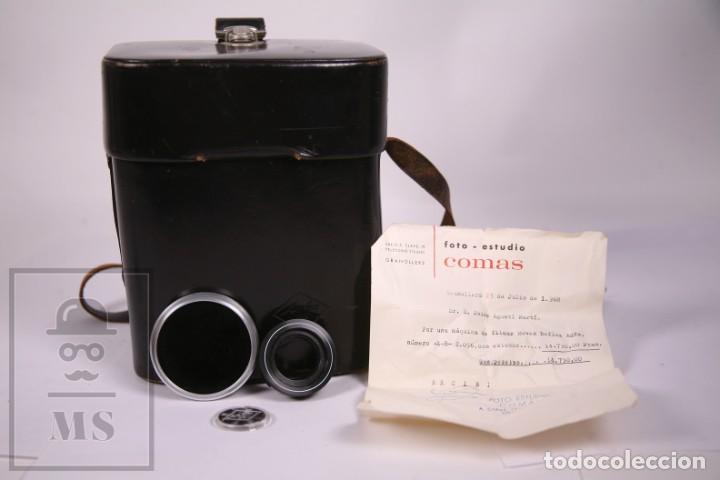 Antigüedades: Camará de Filmar 8mm Movex Reflex Agfa en Estuche Original - Vintage - Año 1968 - Foto 11 - 287837868