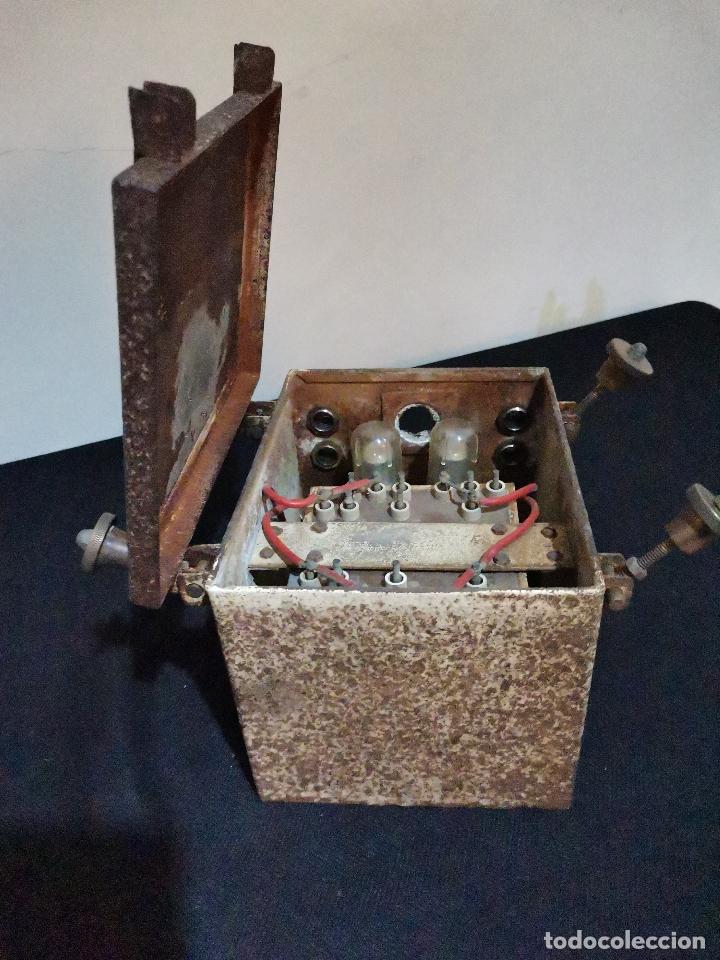 Antig&uuml;edades: ANTIGUA CAJA DE REGISTRO PARA POSTE - Foto 7