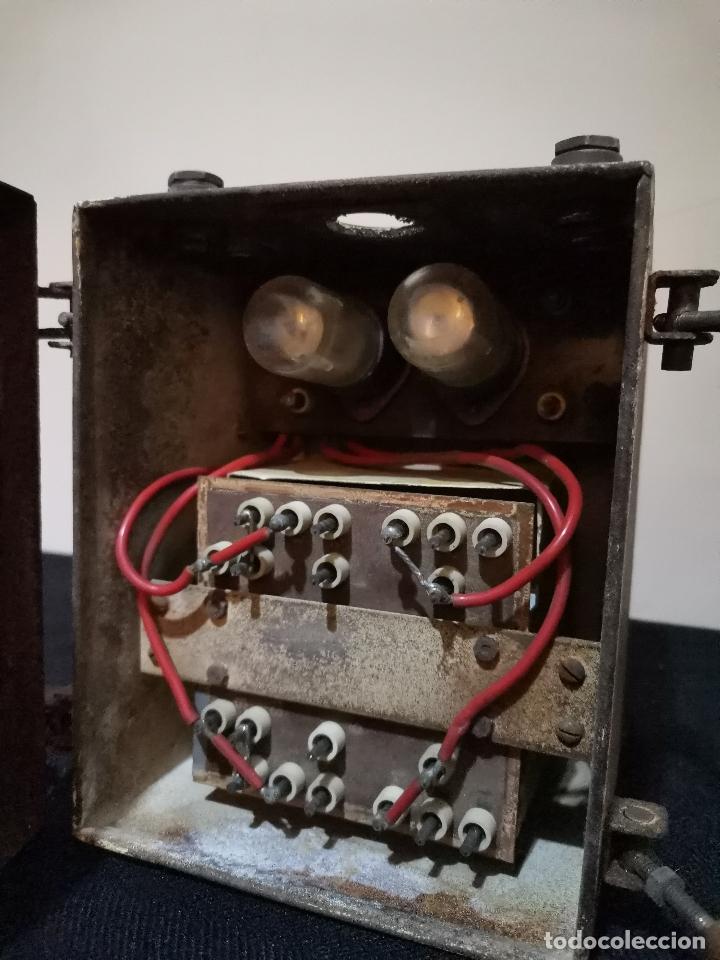 Antig&uuml;edades: ANTIGUA CAJA DE REGISTRO PARA POSTE - Foto 10