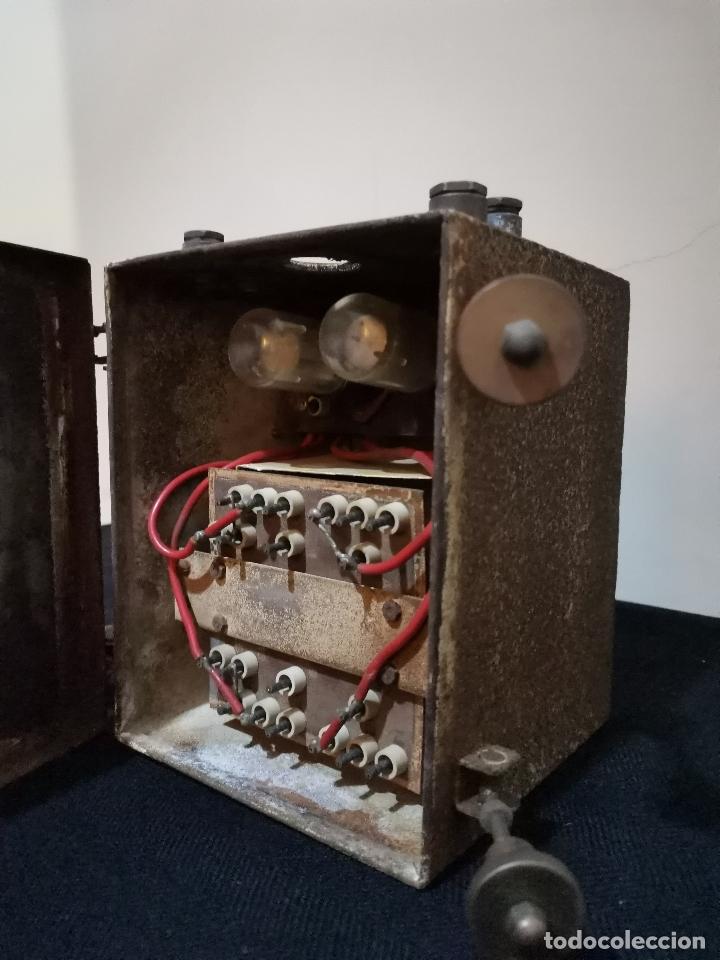 Antig&uuml;edades: ANTIGUA CAJA DE REGISTRO PARA POSTE - Foto 11