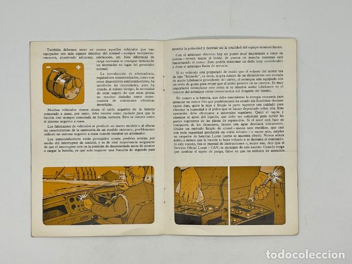 Antigüedades: LIBRO MANTENGALO LIMPIO CAV LIMITED DIAGNOSTICO DE FALLAS - Foto 3 - 288068658