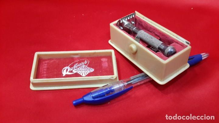 Antig&uuml;edades: ESTUCHE CON CUCHILLA DE AFEITADO - Foto 3