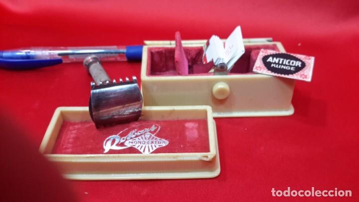 Antig&uuml;edades: ESTUCHE CON CUCHILLA DE AFEITADO - Foto 6